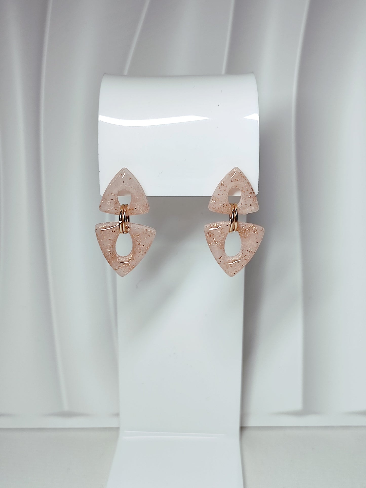 Boucles d’oreilles “Lueur dorée” – O mill’éclats O mill'éclats