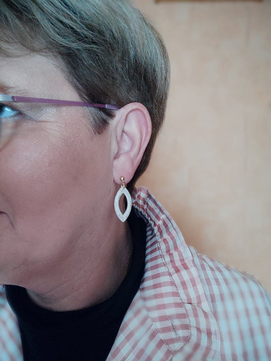 Boucles d’oreilles “Lueur d’hiver” – O mill’éclats O mill'éclats