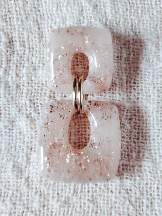 Boucles d’oreilles “Clarté dorée” – O mill’éclats