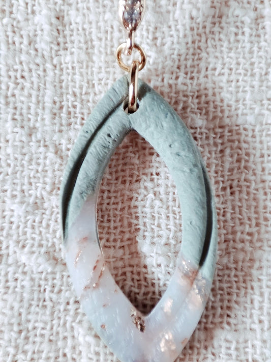 Boucles d’oreilles “Vert d'éclat” – O mill’éclats