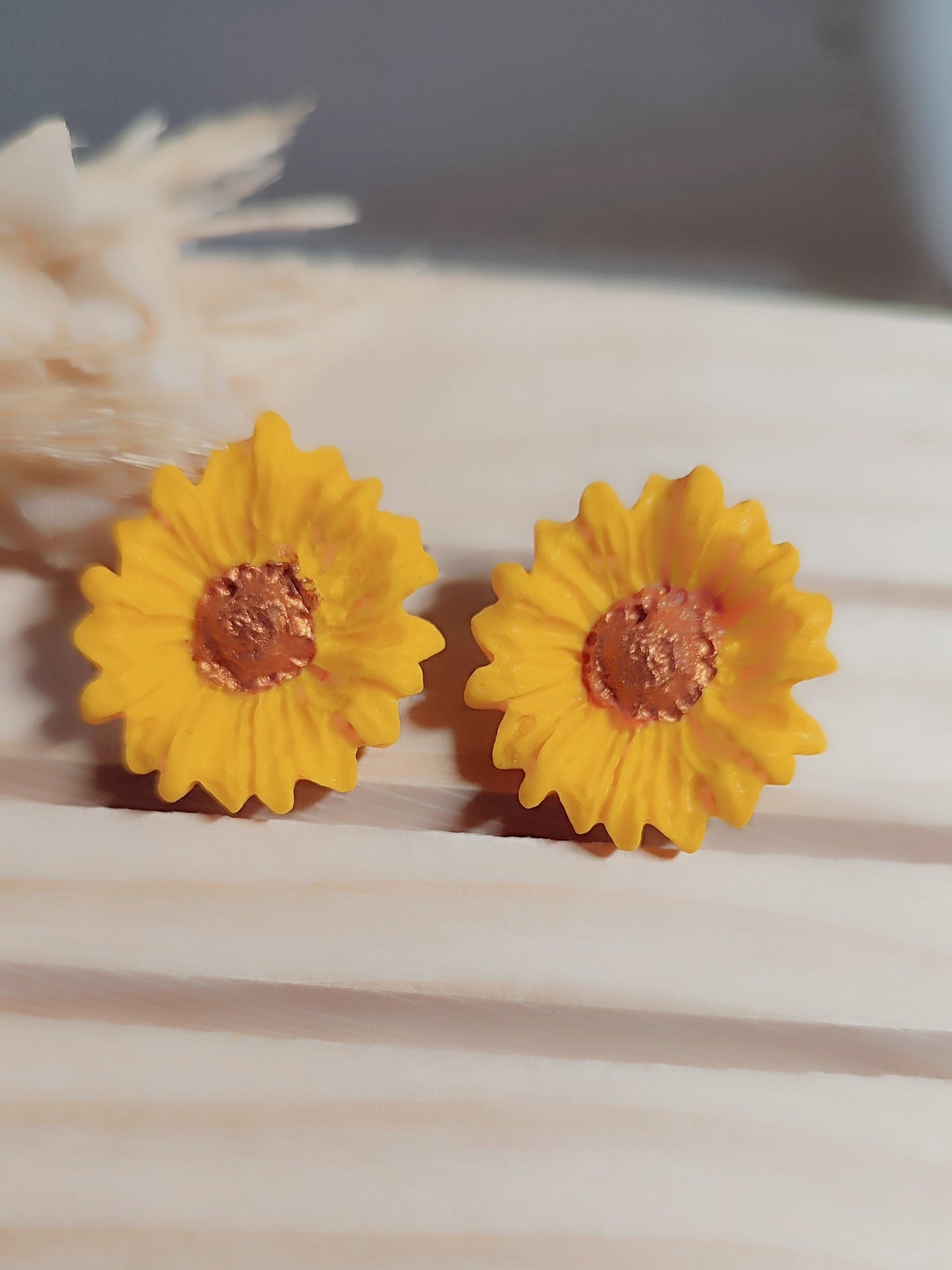 Boucles d'oreilles aux couleurs de l'automne