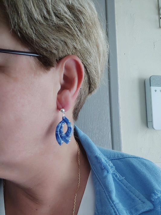 Boucles d'oreilles lapis lazuli