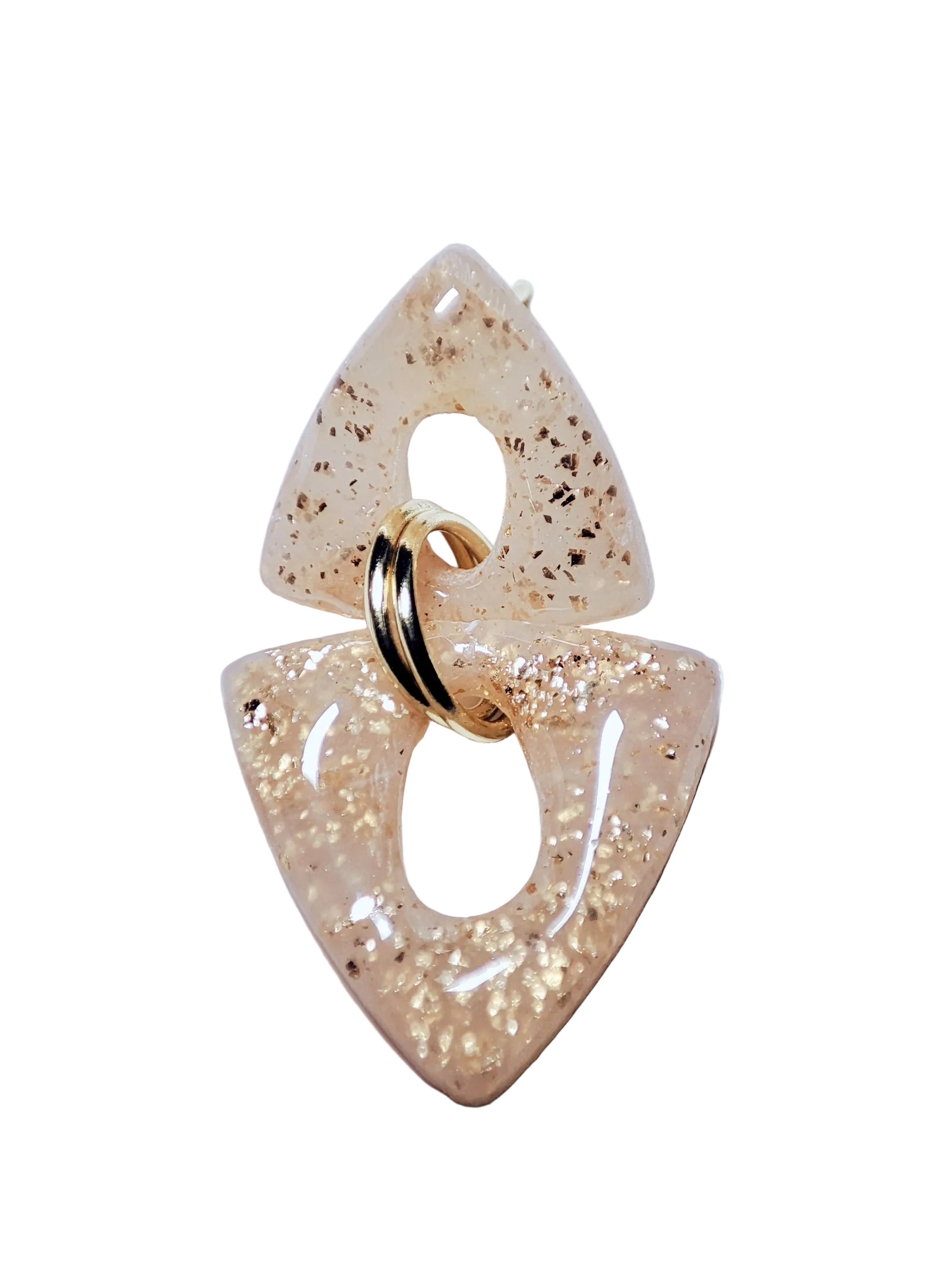 Boucles d’oreilles “Lueur dorée” – O mill’éclats O mill'éclats