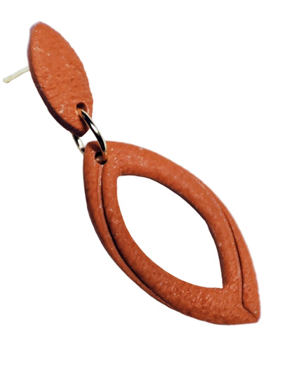 Boucles d’oreilles “Éclat terracotta” – O mill’éclats O mill'éclats