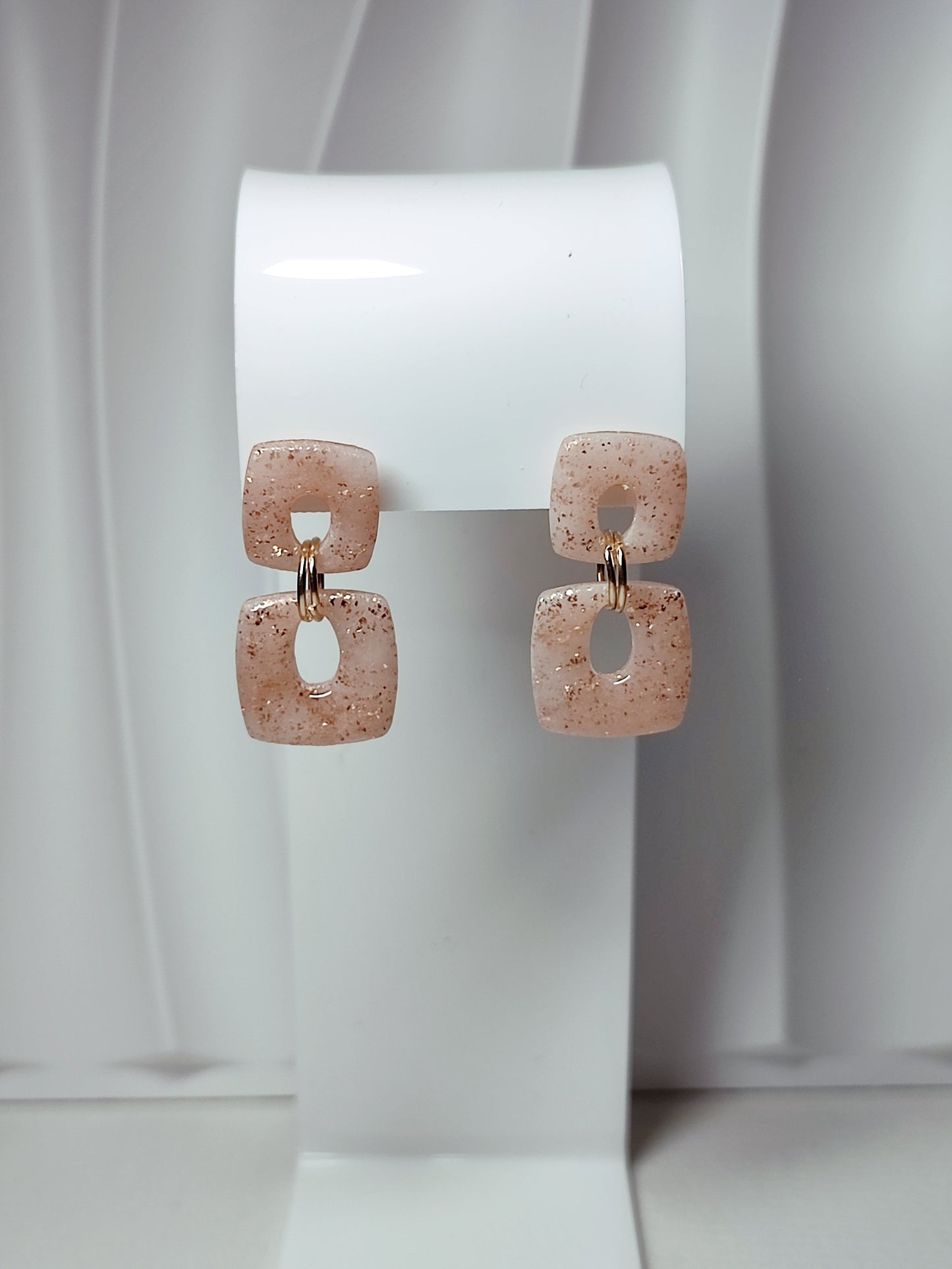 Boucles d’oreilles “Clarté dorée” – O mill’éclats O mill'éclats