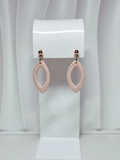 Boucles d’oreilles “Éclat lin” – O mill’éclats O mill'éclats