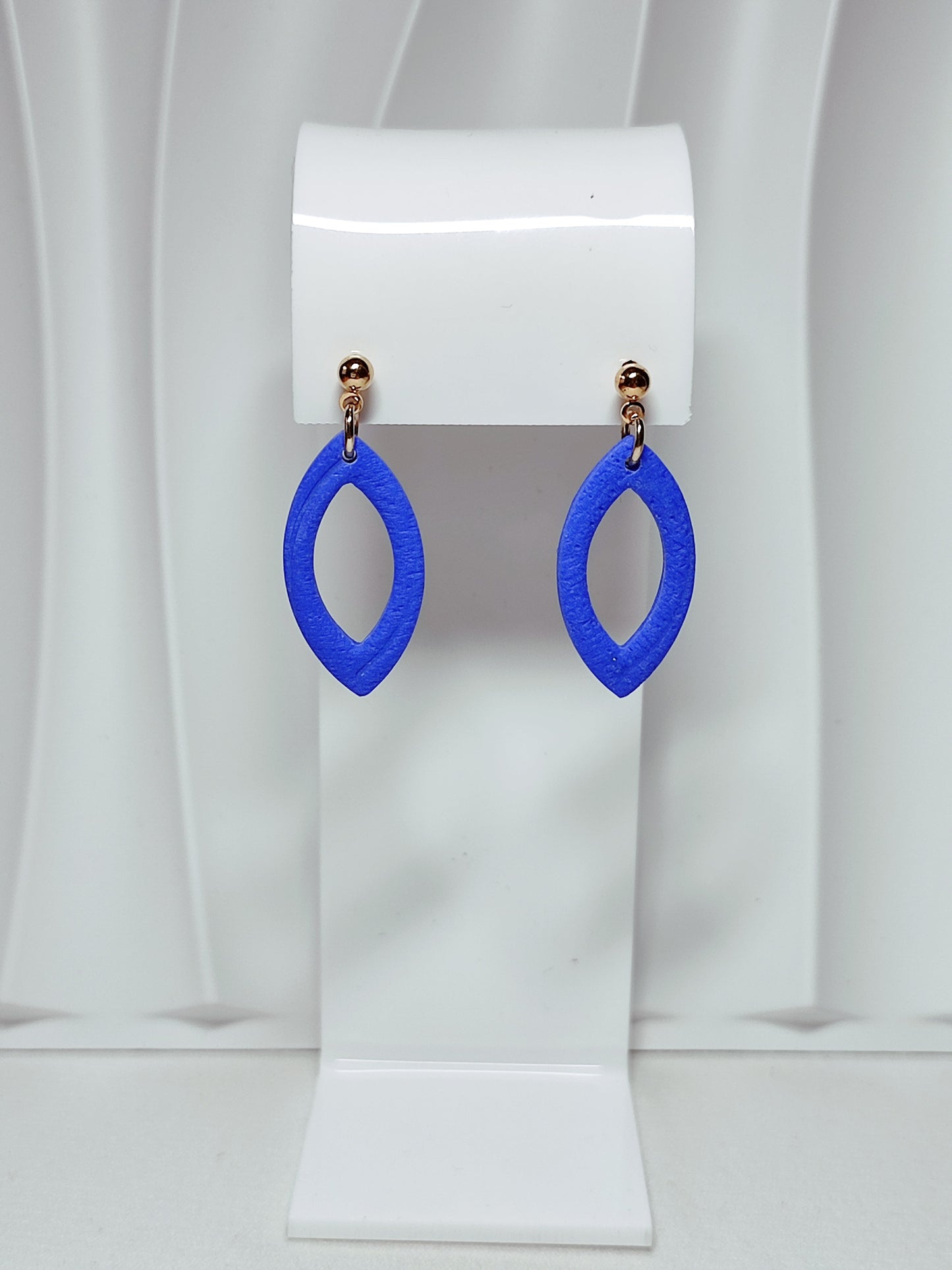 Boucles d’oreilles “Reflet bleu” – O mill’éclats O mill'éclats