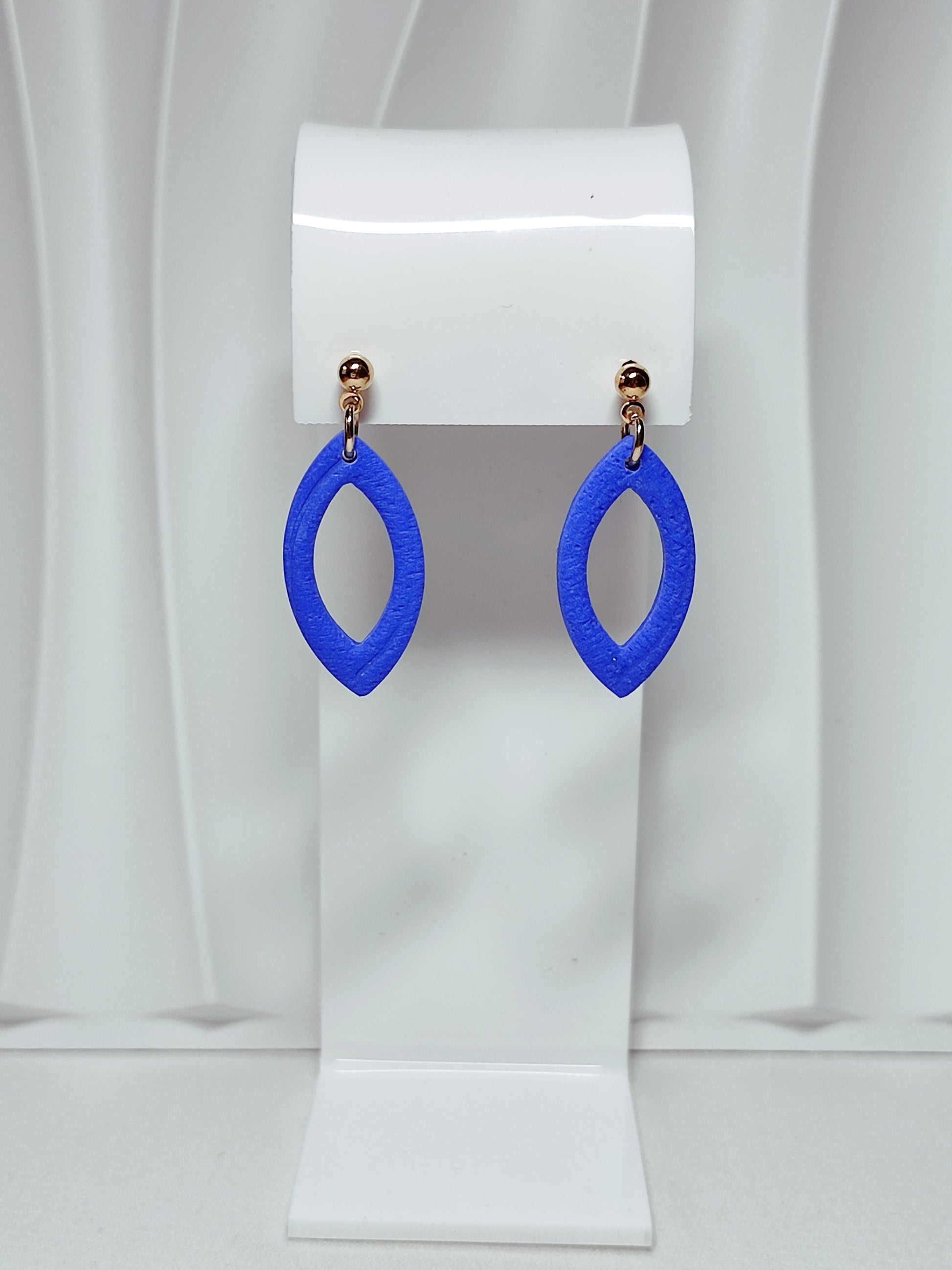 Boucles d’oreilles “Reflet bleu” – O mill’éclats O mill'éclats