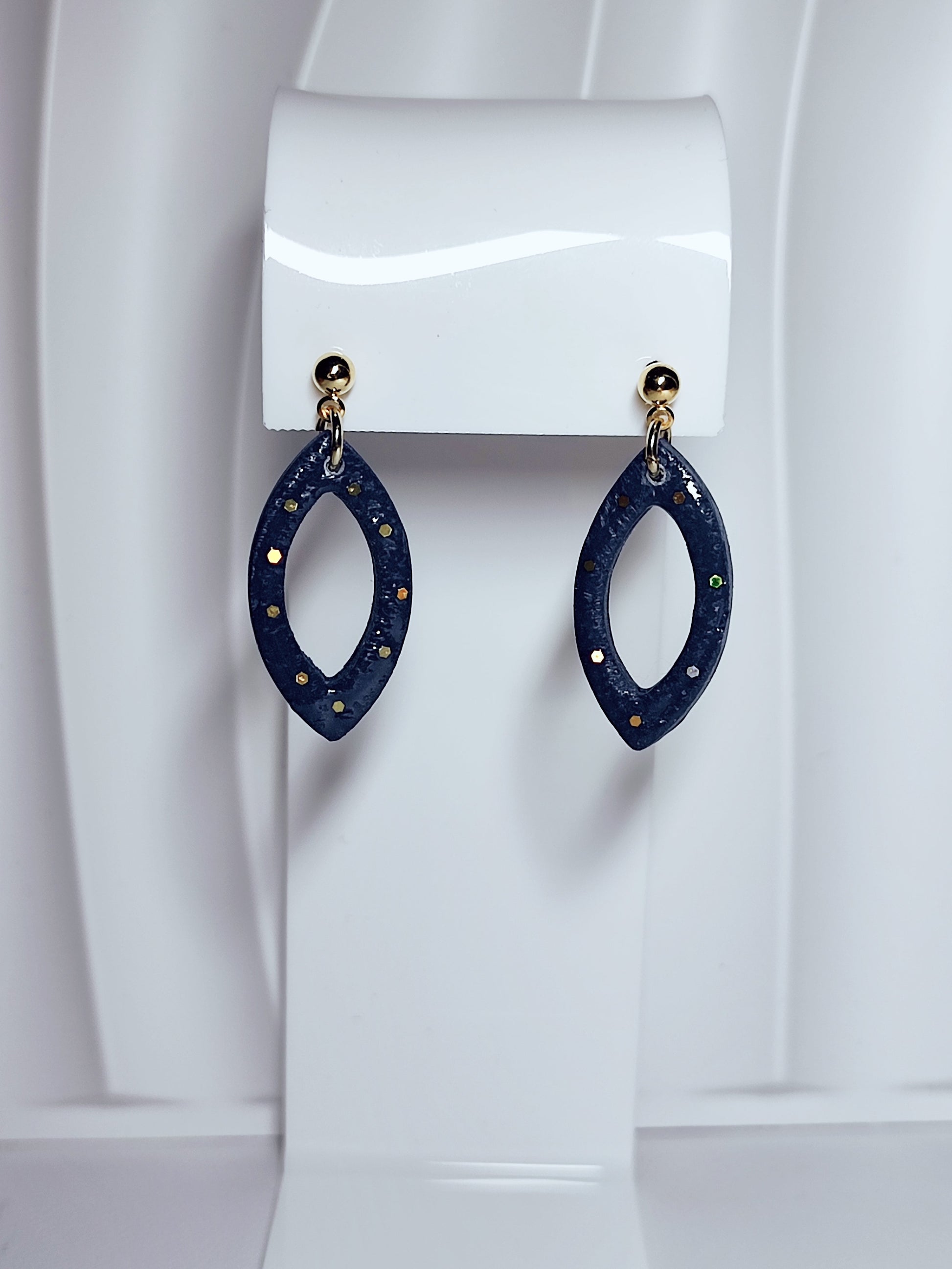 Boucles d’oreilles “Éclats de nuit” – O mill’éclats O mill'éclats