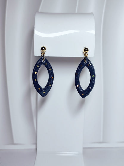 Boucles d’oreilles “Éclats de nuit” – O mill’éclats O mill'éclats