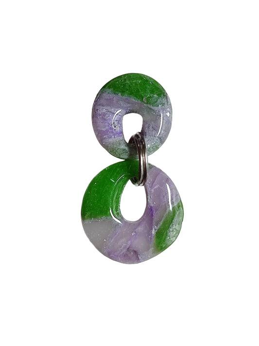 Boucles d’oreilles “Éclats ronds” - O mill'éclats