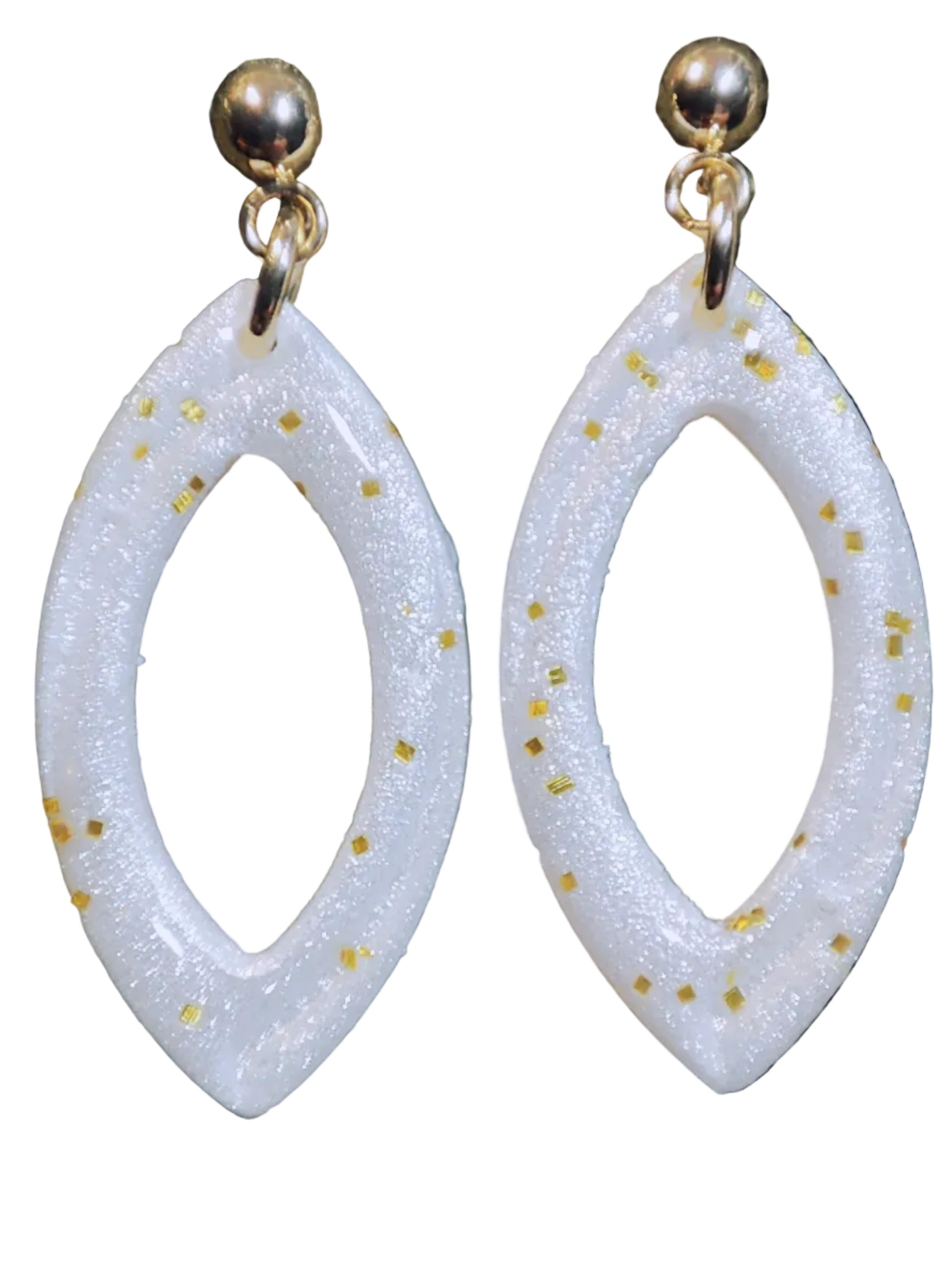 Boucles d’oreilles “Lueur d’hiver” – O mill’éclats O mill'éclats