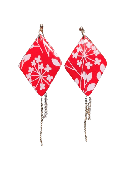 Boucles d'oreilles Epanouie - O mill'éclats O mill'éclats