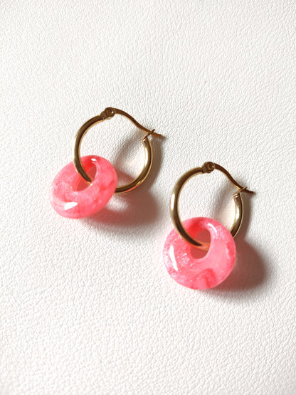 Boucles d'oreilles Eclosion - O mill'éclats O mill'éclats