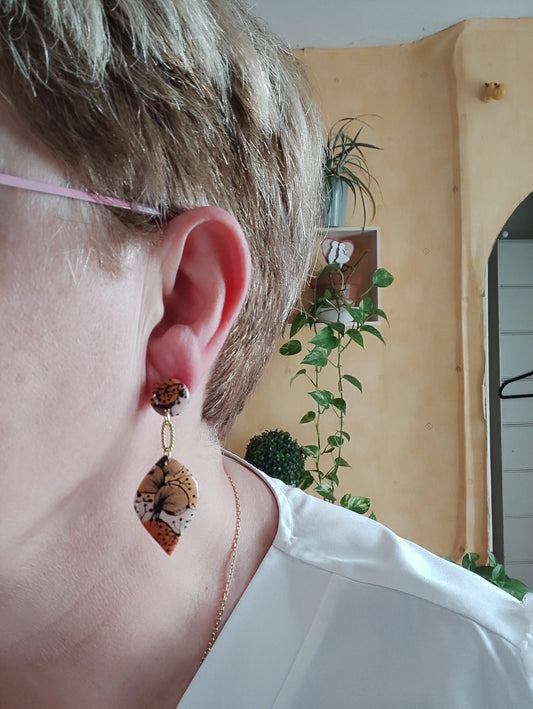 Boucles d’oreilles “Chant des champs” – O mill’éclats O mill'éclats