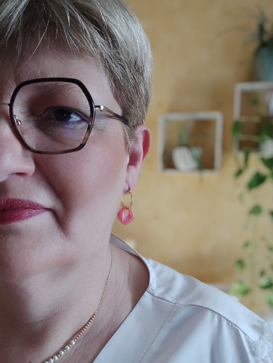 Boucles d'oreilles Harmonie - O mill'éclats O mill'éclats