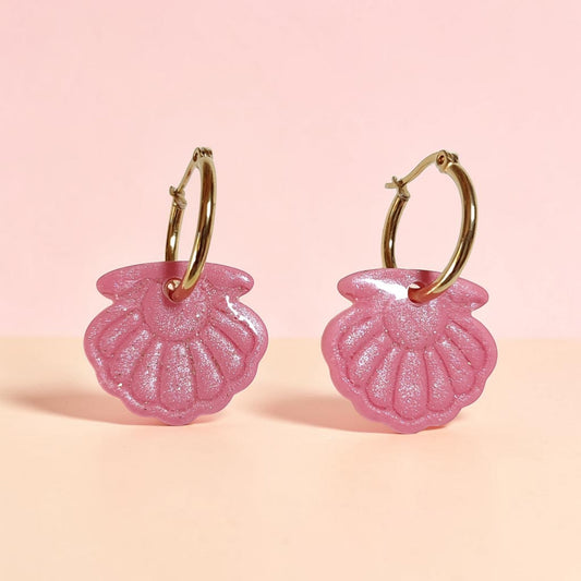 Rose nacré - Coquillage - Modulables
