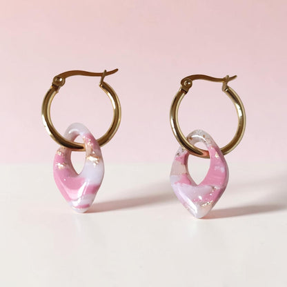 Rosé minéral doré - Diamant - Modulables