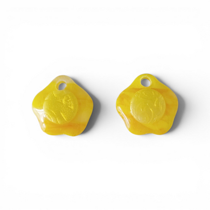 Jaune marbrées nacrées - Soleil citronné - Modulables