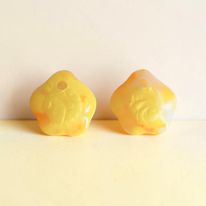 Jaune marbrées nacrées - Soleil citronné - Modulables