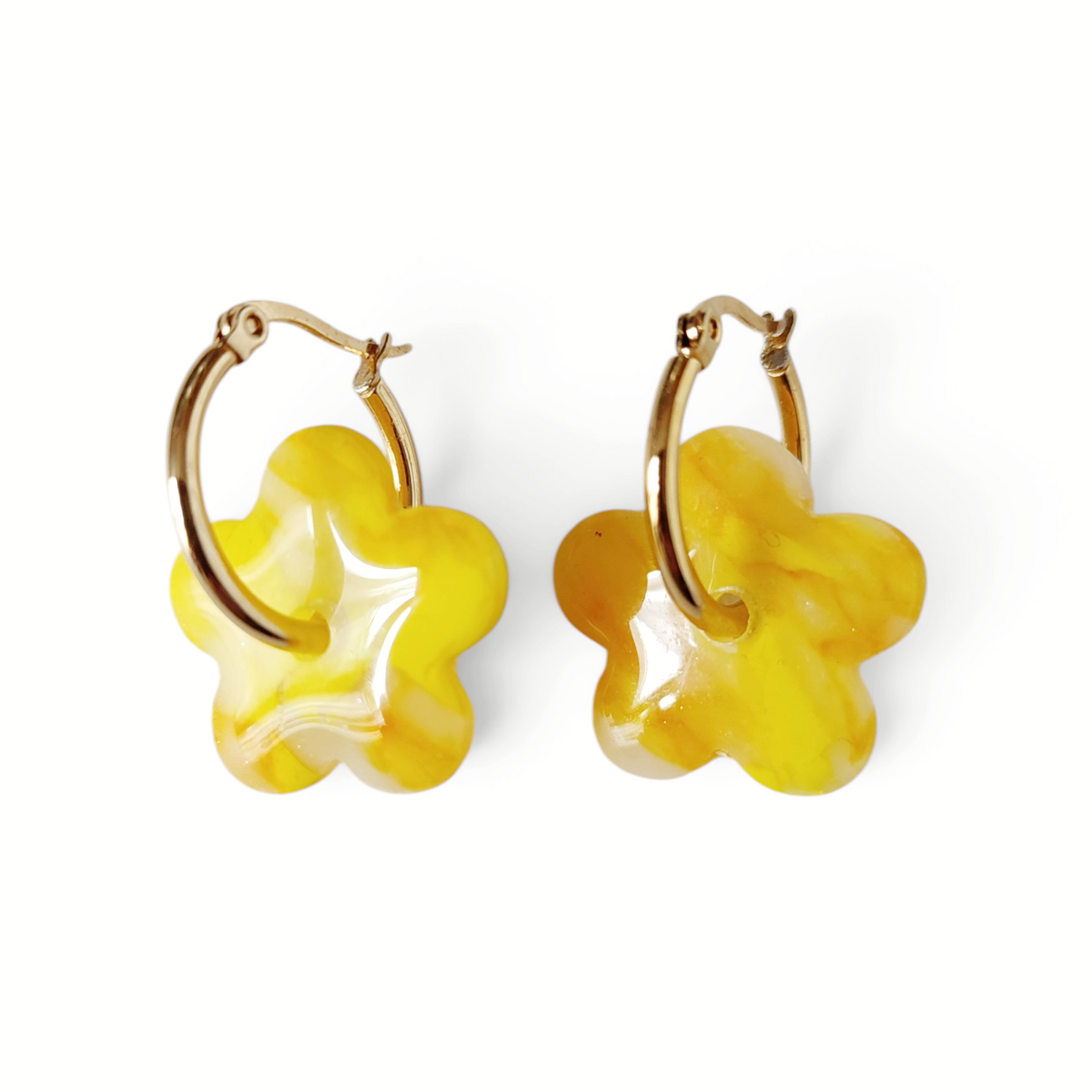 Jaune marbrées - Fleur de citron - Modulables