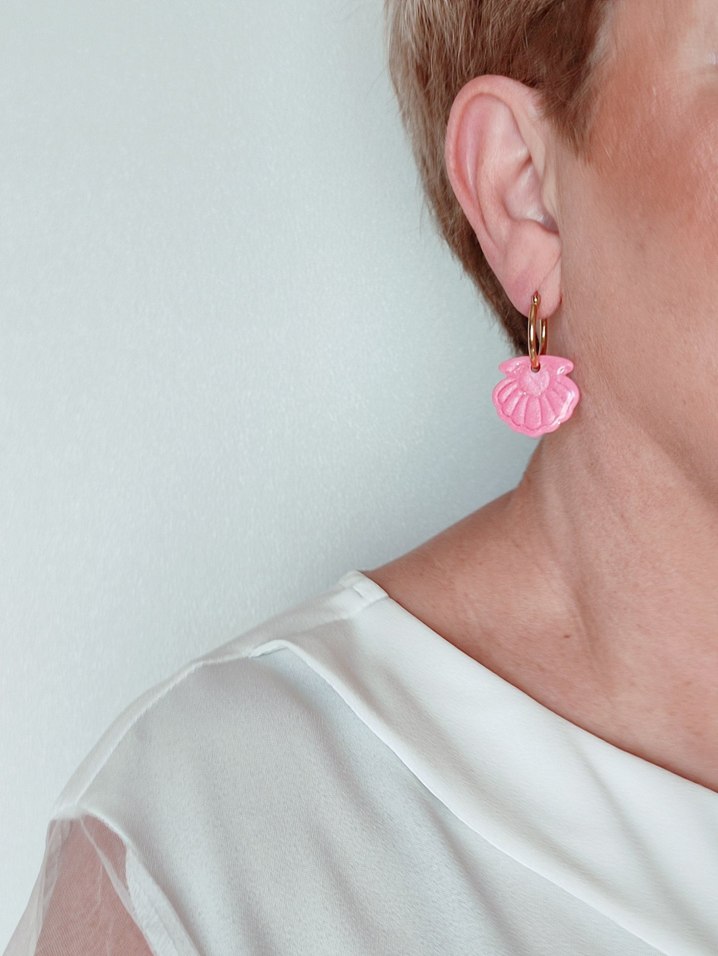 Rose nacré - Coquillage - Modulables